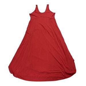 NWT Halara Women’s XL U Neck Backless Split Flowy Maxi Casual Tank Dress Comfy